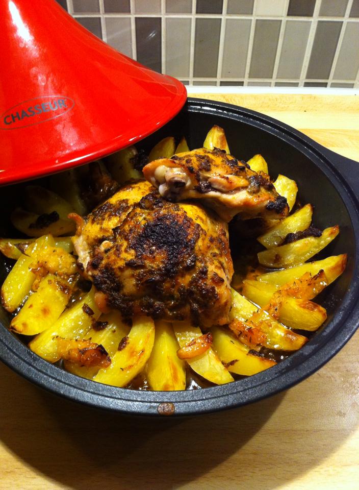Moroccon Chermoula Chicken tajine